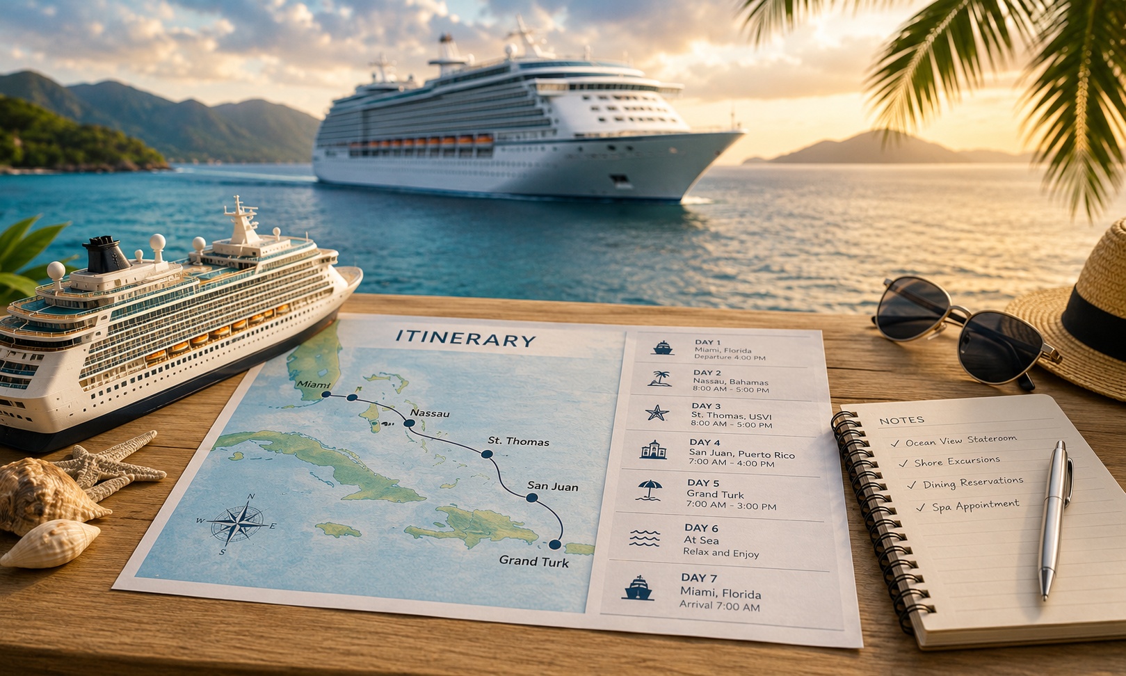 Custom Cruise Itineraries