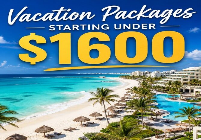 Cancun All Inclusive packages under $1600